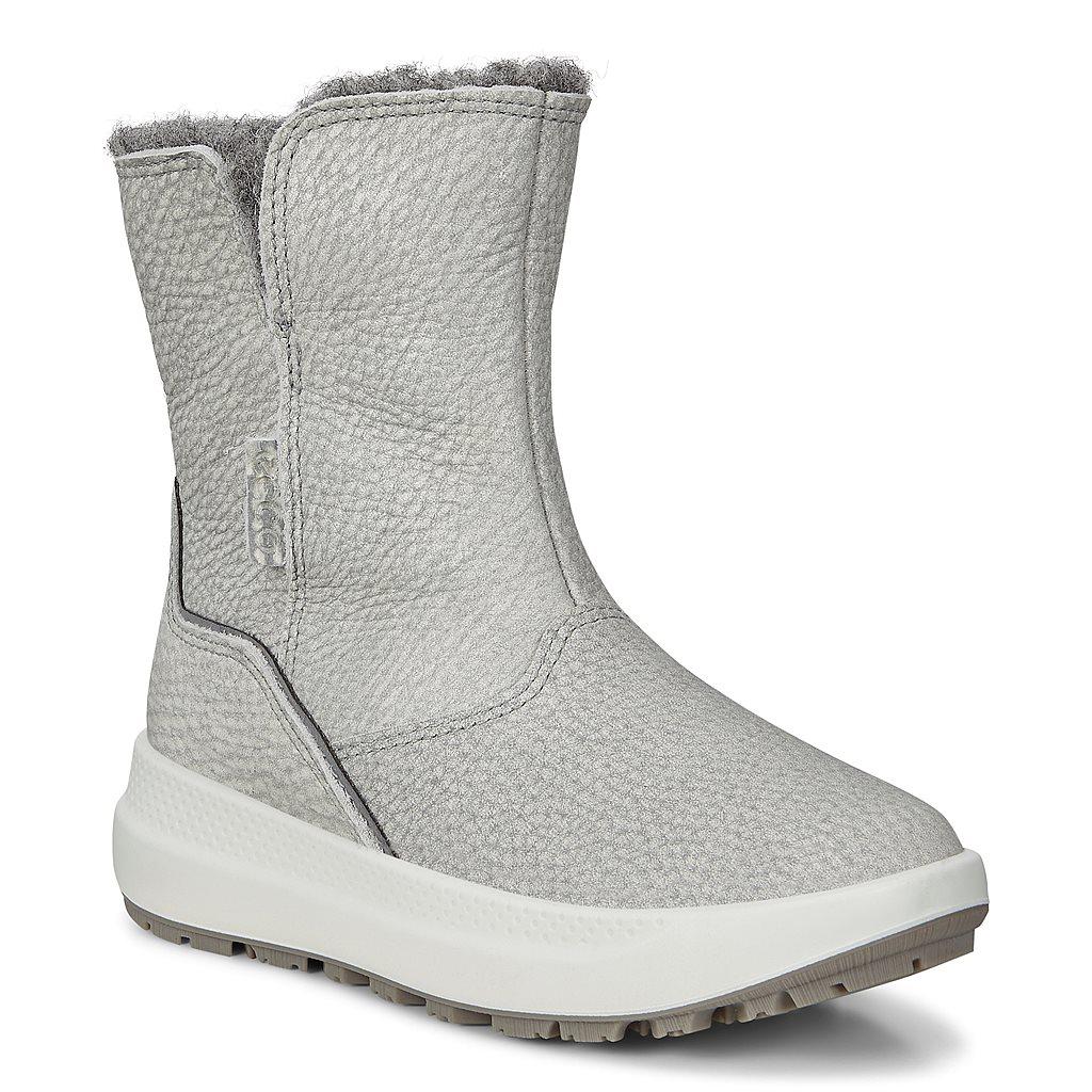 Bottes De Neige Ecco Solice K Filles Grise 4613-LMODI